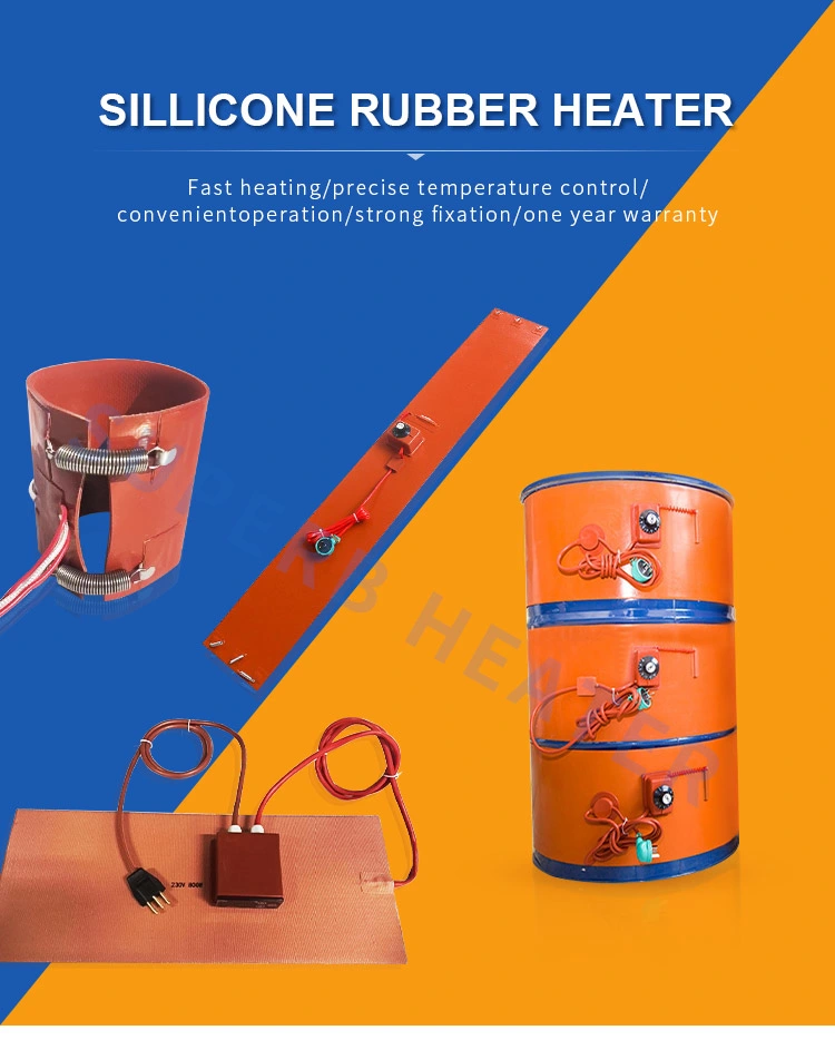 New Type Silicon Heater Rubber Heater
