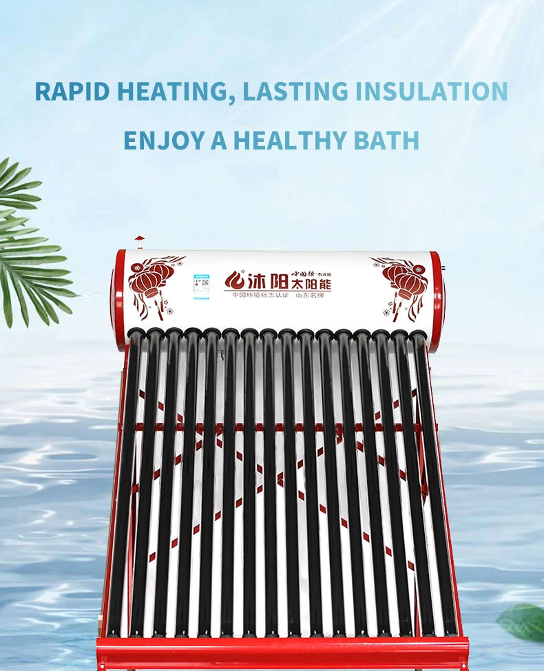 Copper Coil Thermosyphon Solar Water Heater