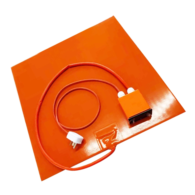 12V 300*300*1.5mm 3D Printer Heater Silicone Pad Heater with Thermistor