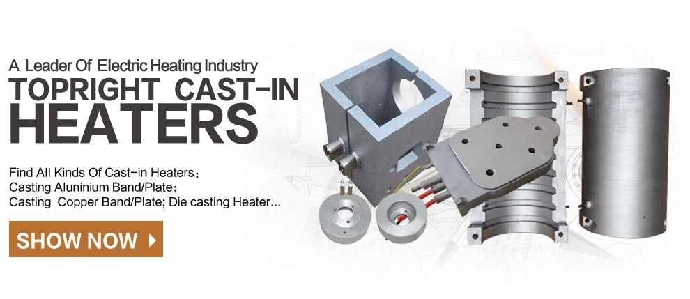 Heater Cast Heater Groove Cast Aluminium Heater Element with CE and RoHS