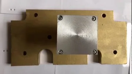 Calentador de fundición a presión de aluminio con placa eléctrica de 220 V
