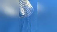 Tubos helicoidales en espiral de vidrio de cuarzo fundido transparente para calentador o carcasa de luz