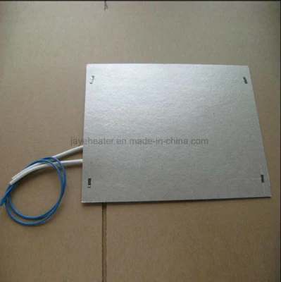 Calentador eléctrico de placa plana de lámina grabada con mica