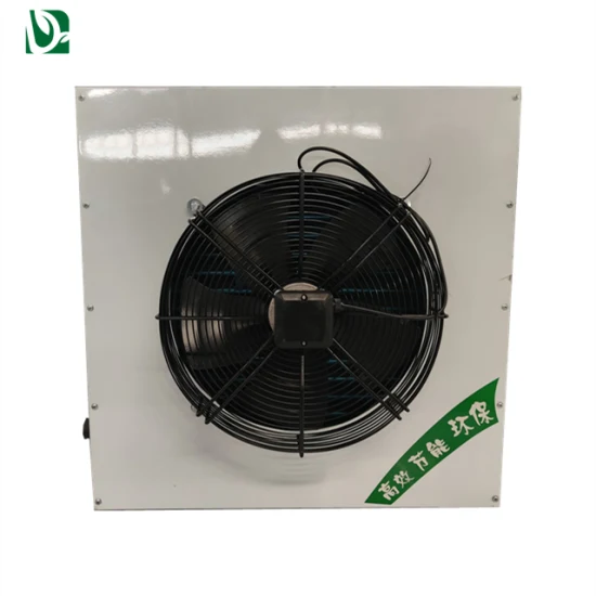 Serpentín intercambiador de calor Calentador de ventilador de agua Calentador de aire de agua caliente Aves de corral