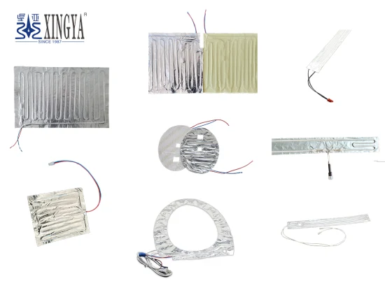 CE OEM/calentador de papel flexible de aluminio de descongelación eléctrico personalizable